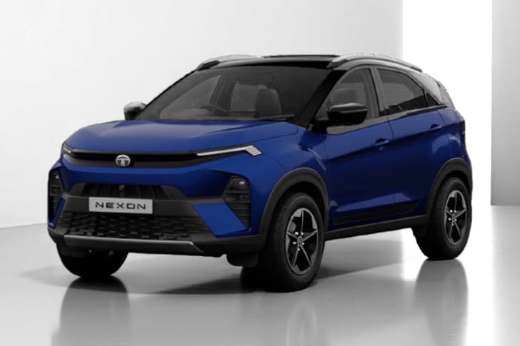 Tata Nexon Color Royal Blue
